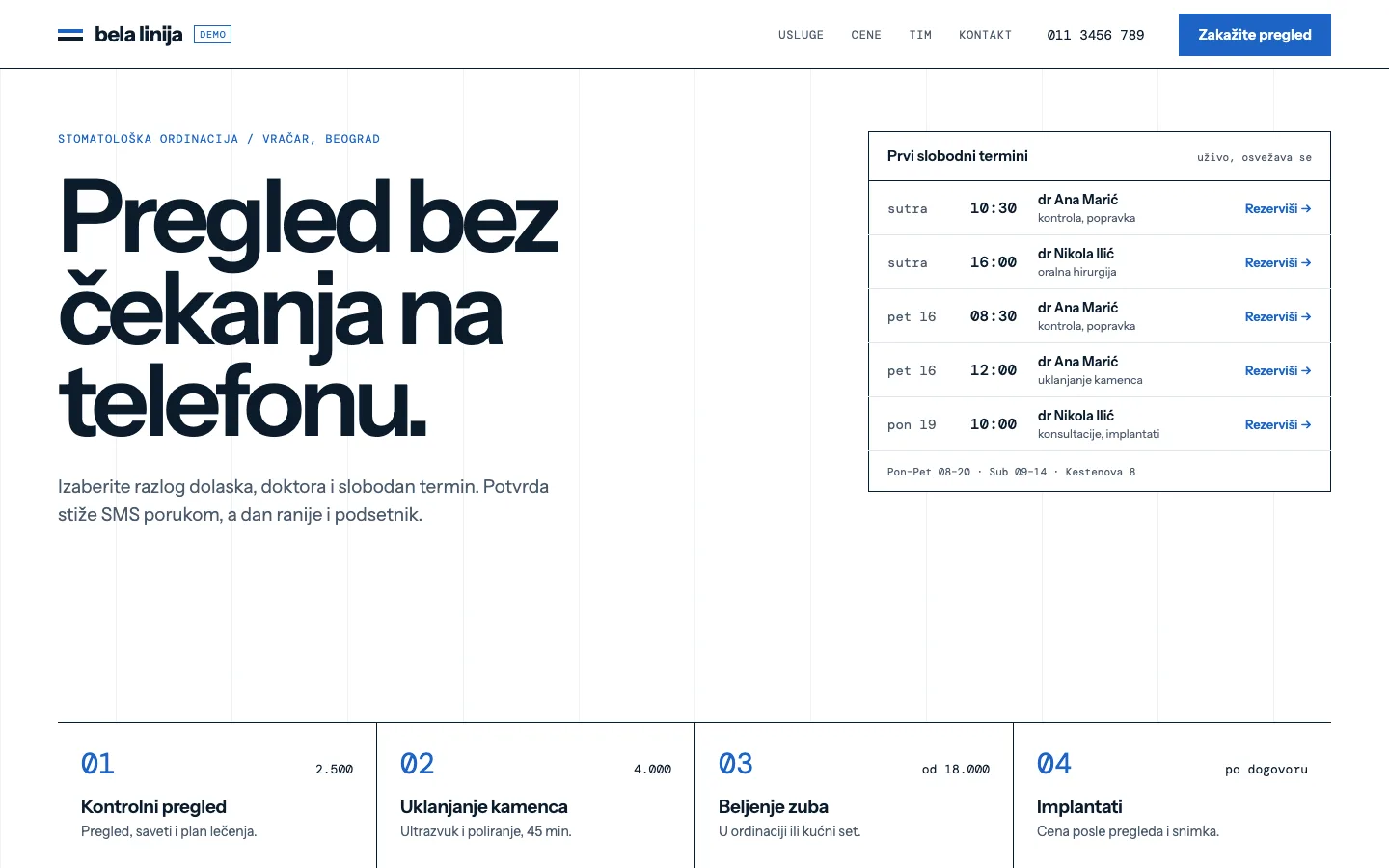 Bela Linija